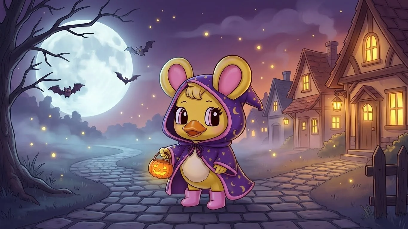 halloween para colorear con cuento infantil